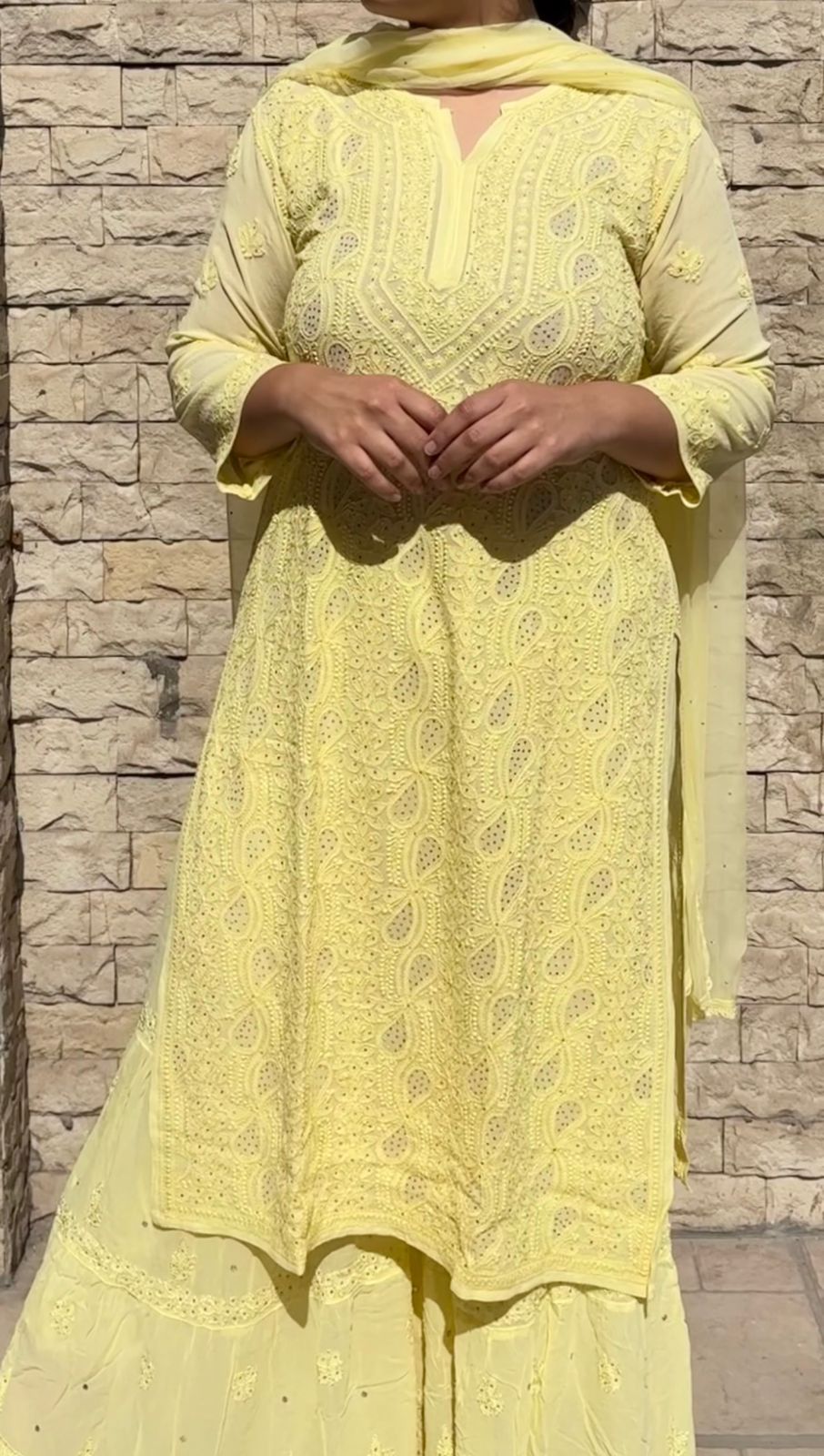 Georgette Garara Suit Set