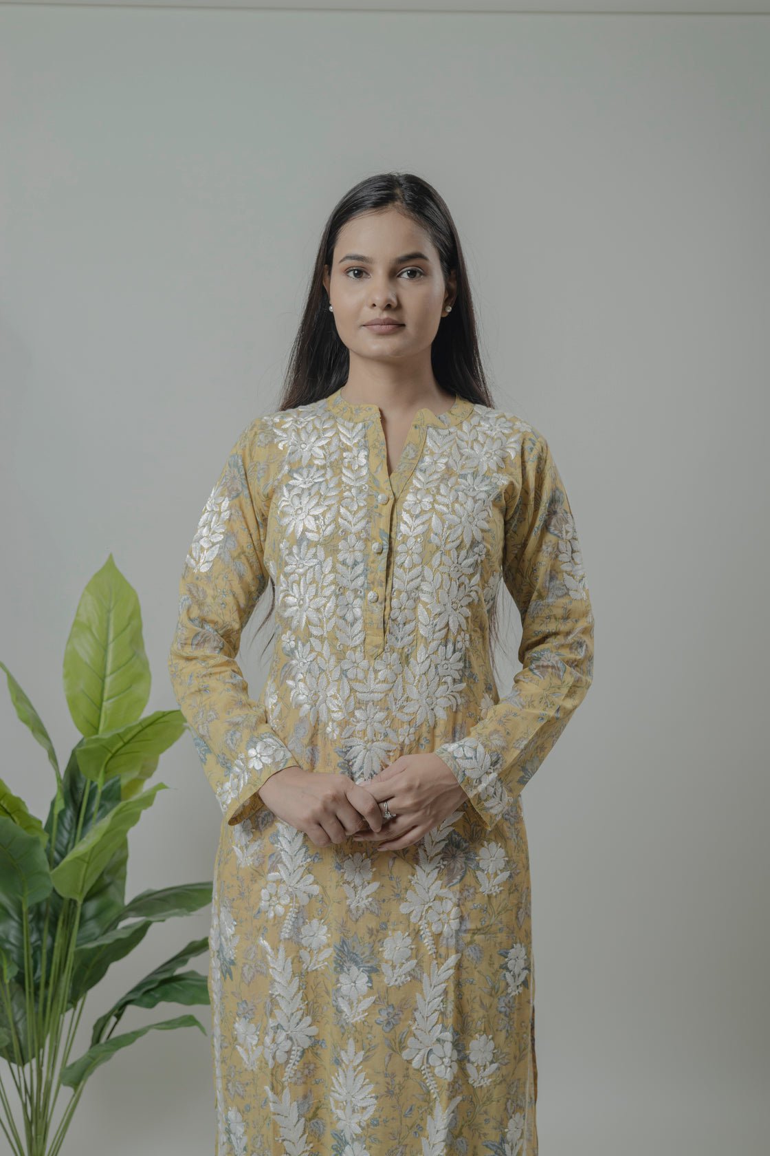 Mul mul cotton Long kurti