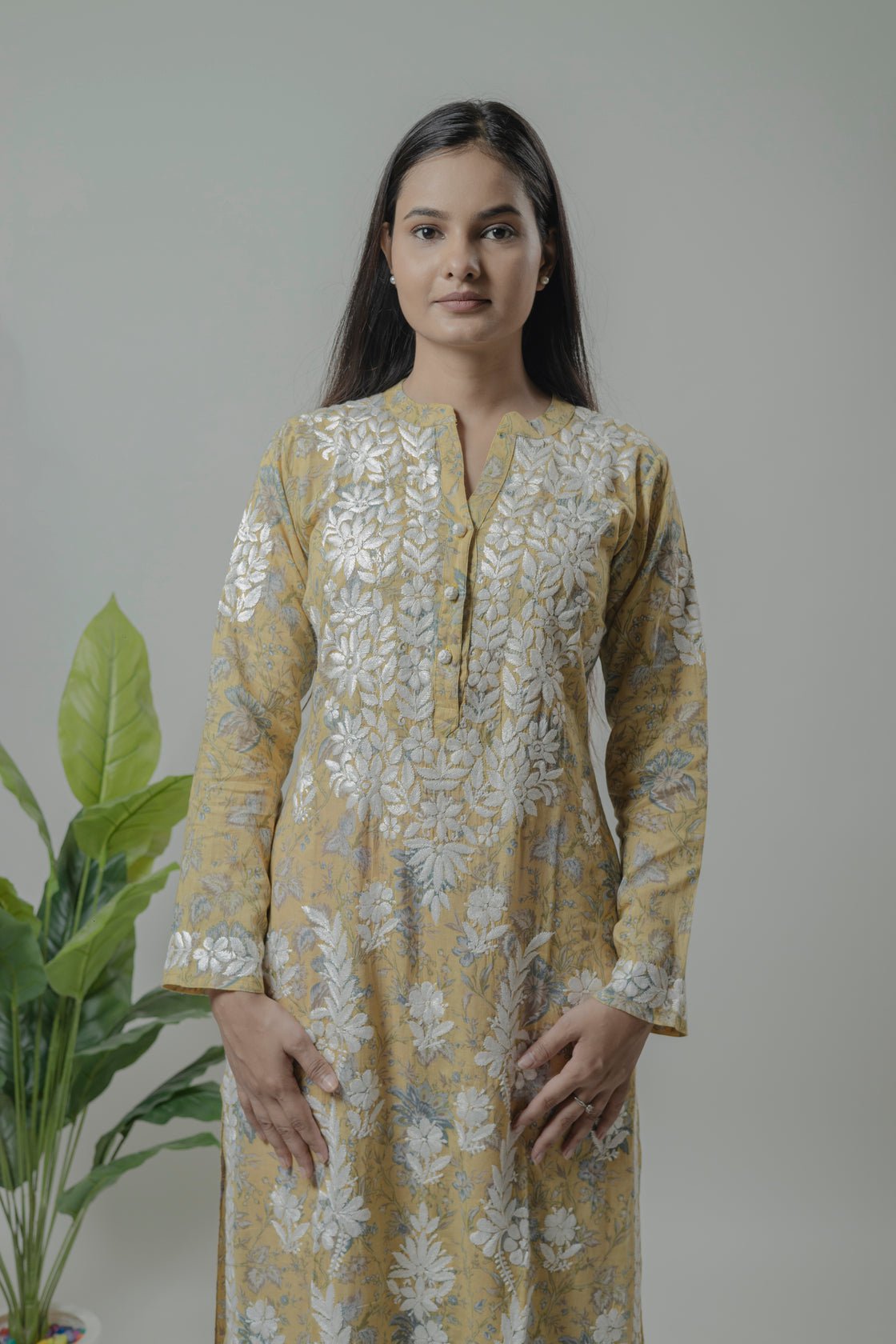 Mul mul cotton Long kurti