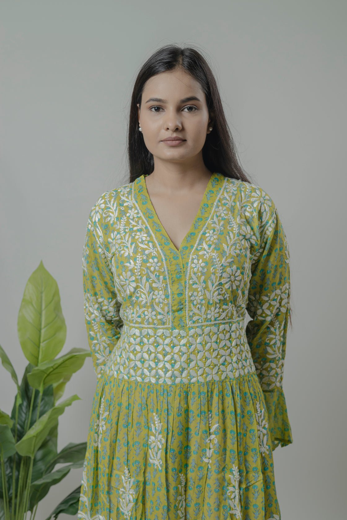 Mul Mul cotton short kurti
