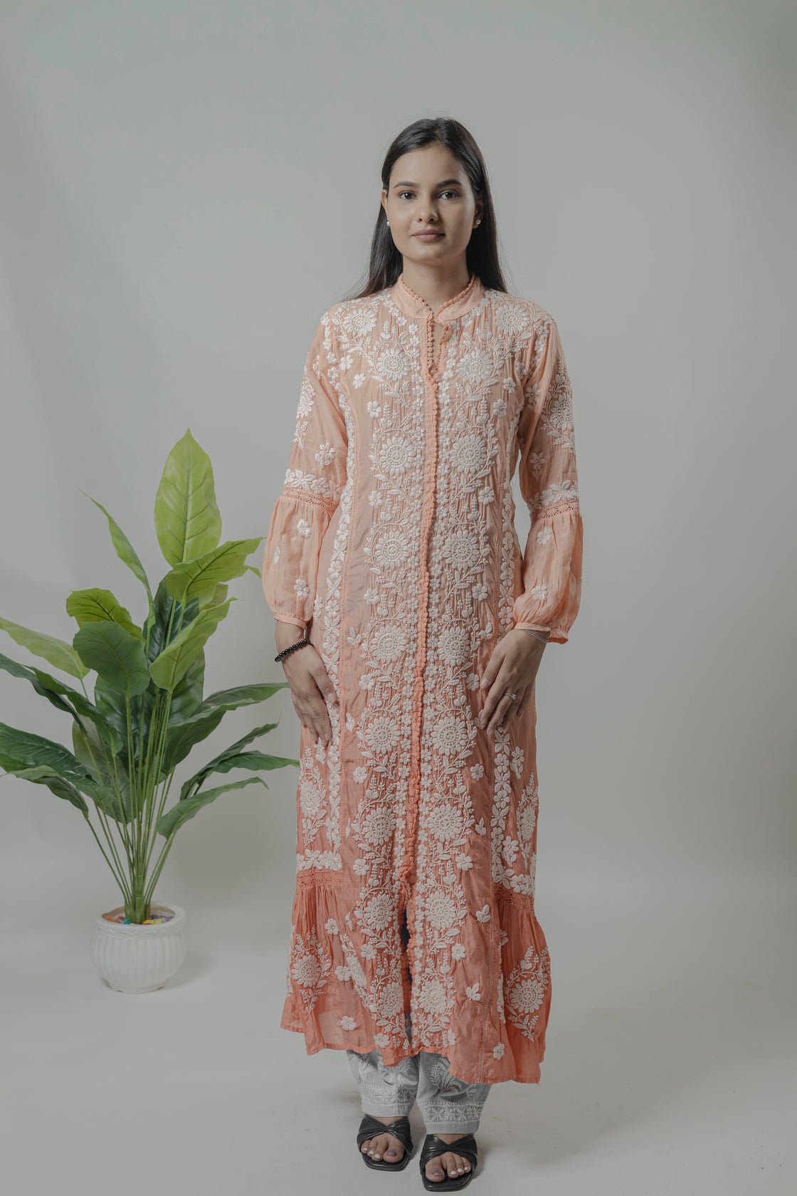 Muslin Long Dress
