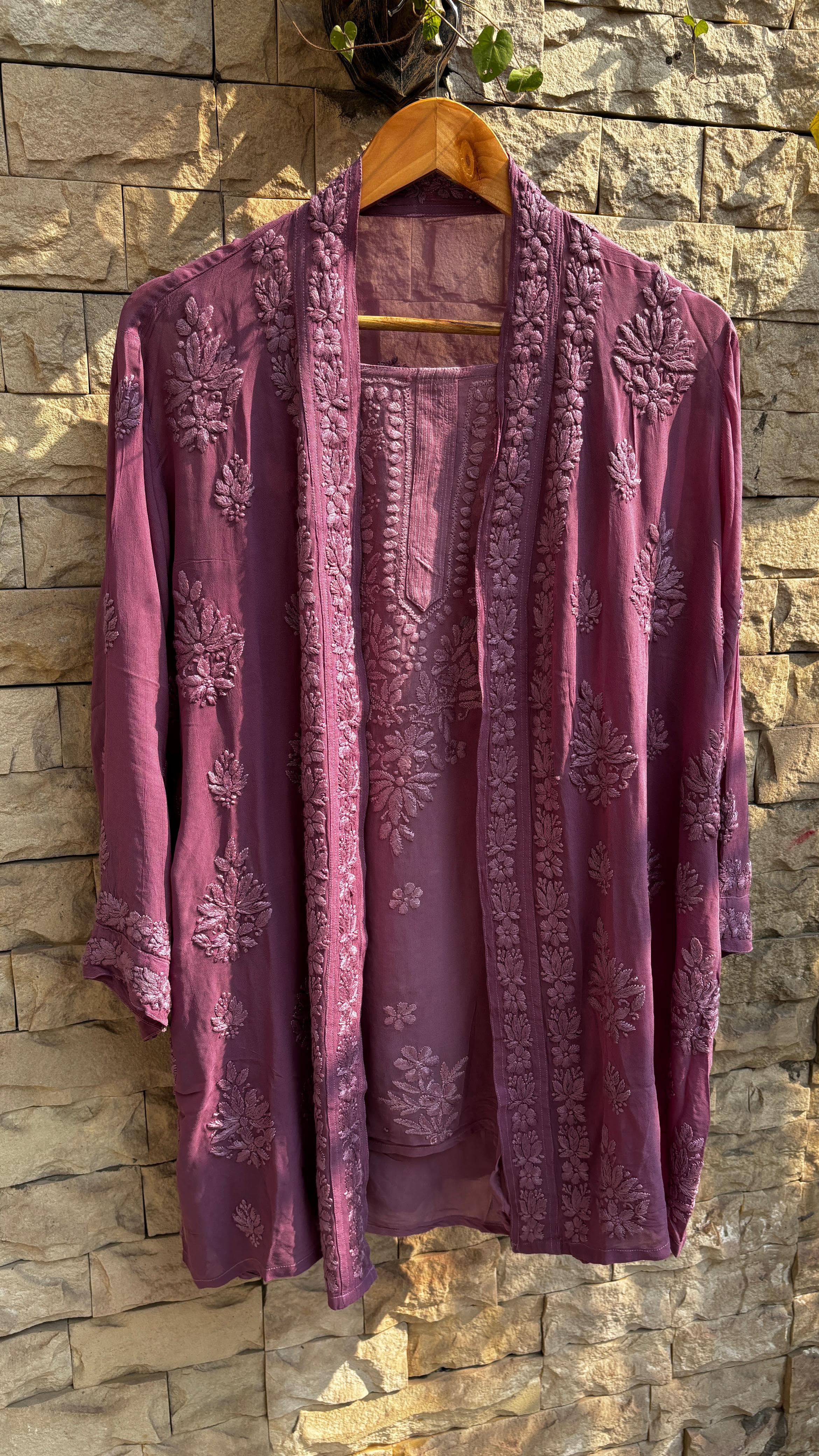 Noodle Strap Top and Shrug Set